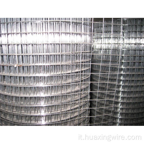 Maglia di filo di ferro saldato galvanizzato